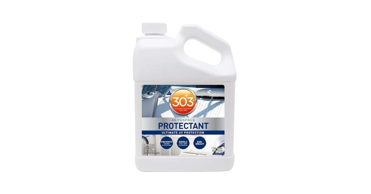 303 Marine Aerospace Protectant for marine vinyl UV protection